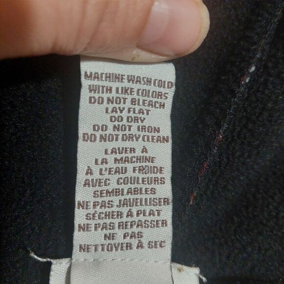 Marina Luna Plaid Poncho - Red and Black - Picture 12 of 12